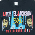 1988 Michael Jackson Bad World Tour Shirt