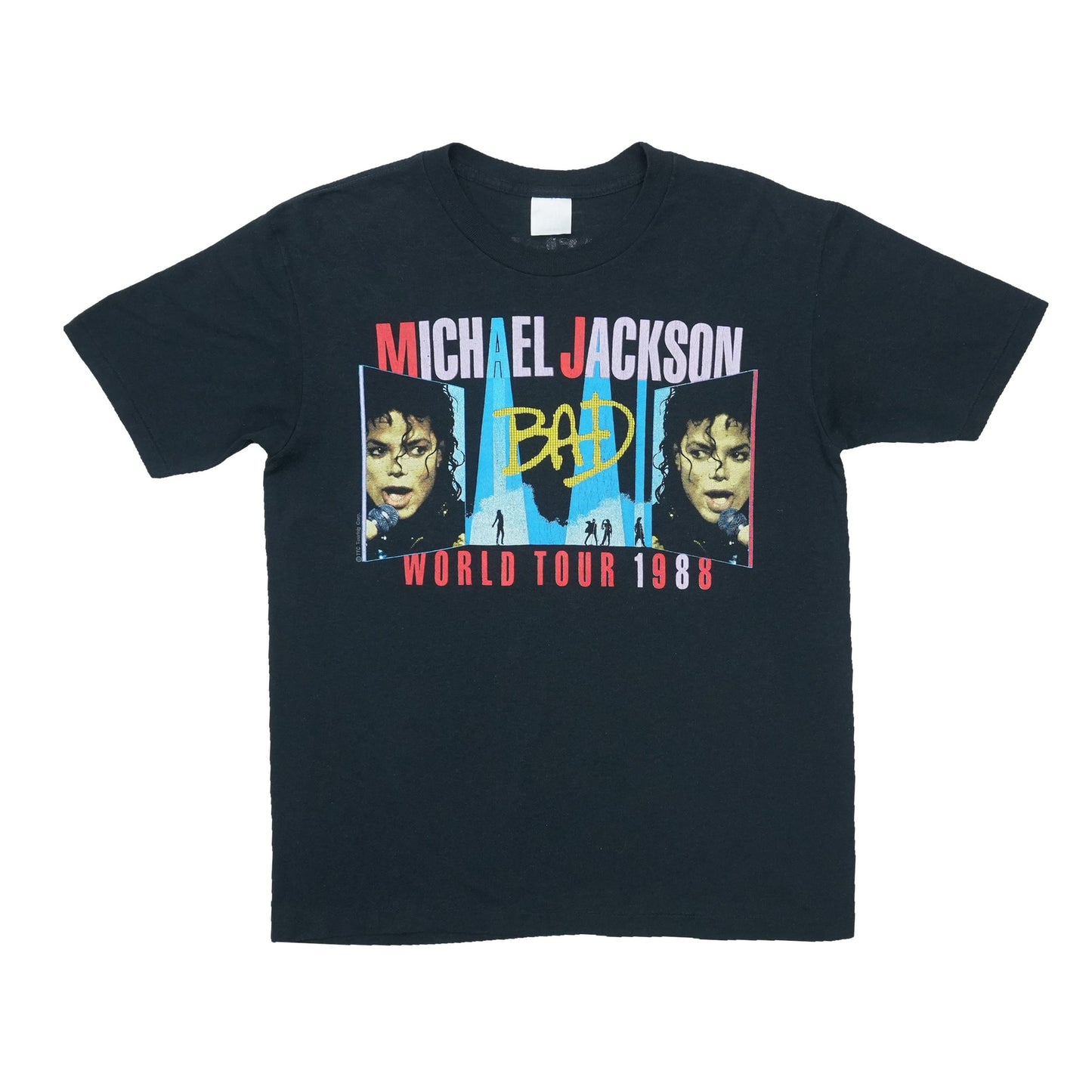 1988 Michael Jackson Bad World Tour Shirt