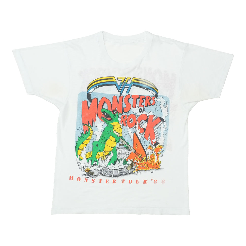 1988 Monsters of Rock Van Halen Metallica Tour Shirt