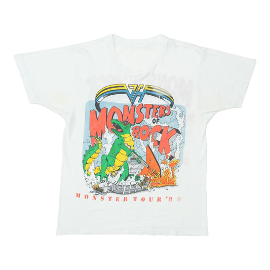 1988 Monsters of Rock Van Halen Metallica Tour Shirt