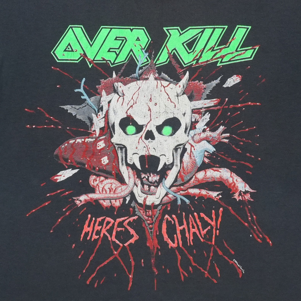 1988 Overkill We Came to Shred Shirt