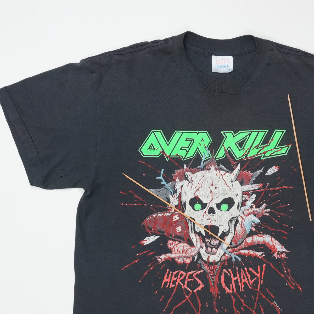 1988 Overkill We Came to Shred Shirt
