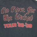 1988 Ozzy Osbourne No Rest for the Wicked Tour Shirt Detail 4