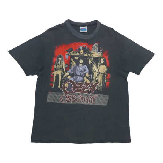 1988 Ozzy Osbourne No Rest for the Wicked Tour Shirt Front