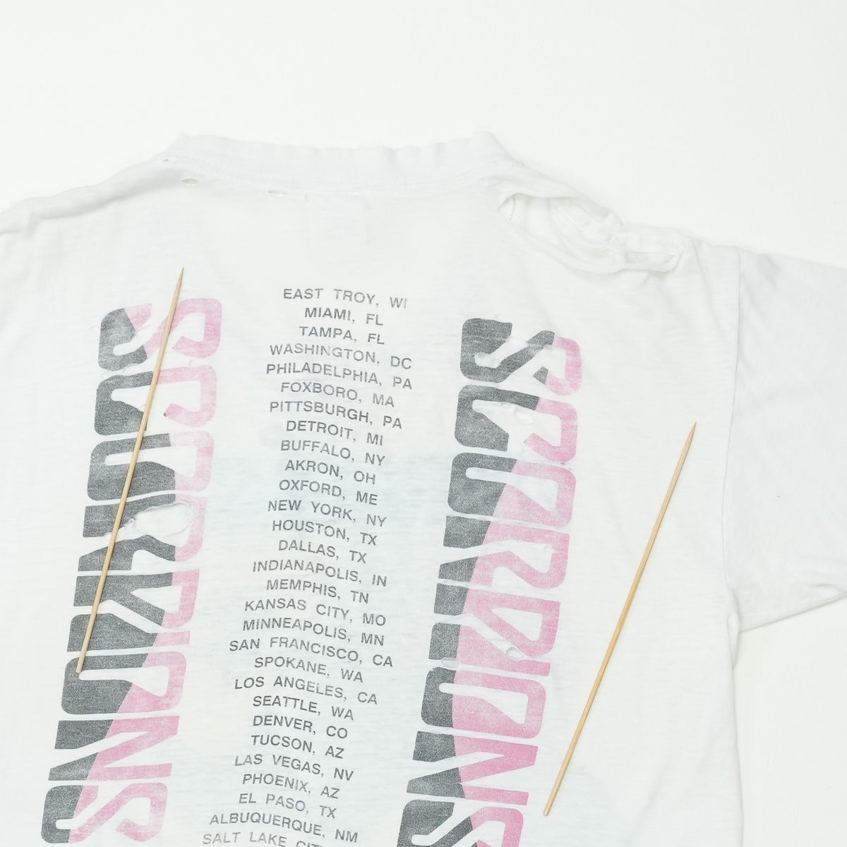 1988 Scorpions Savage Amusement Tour Shirt