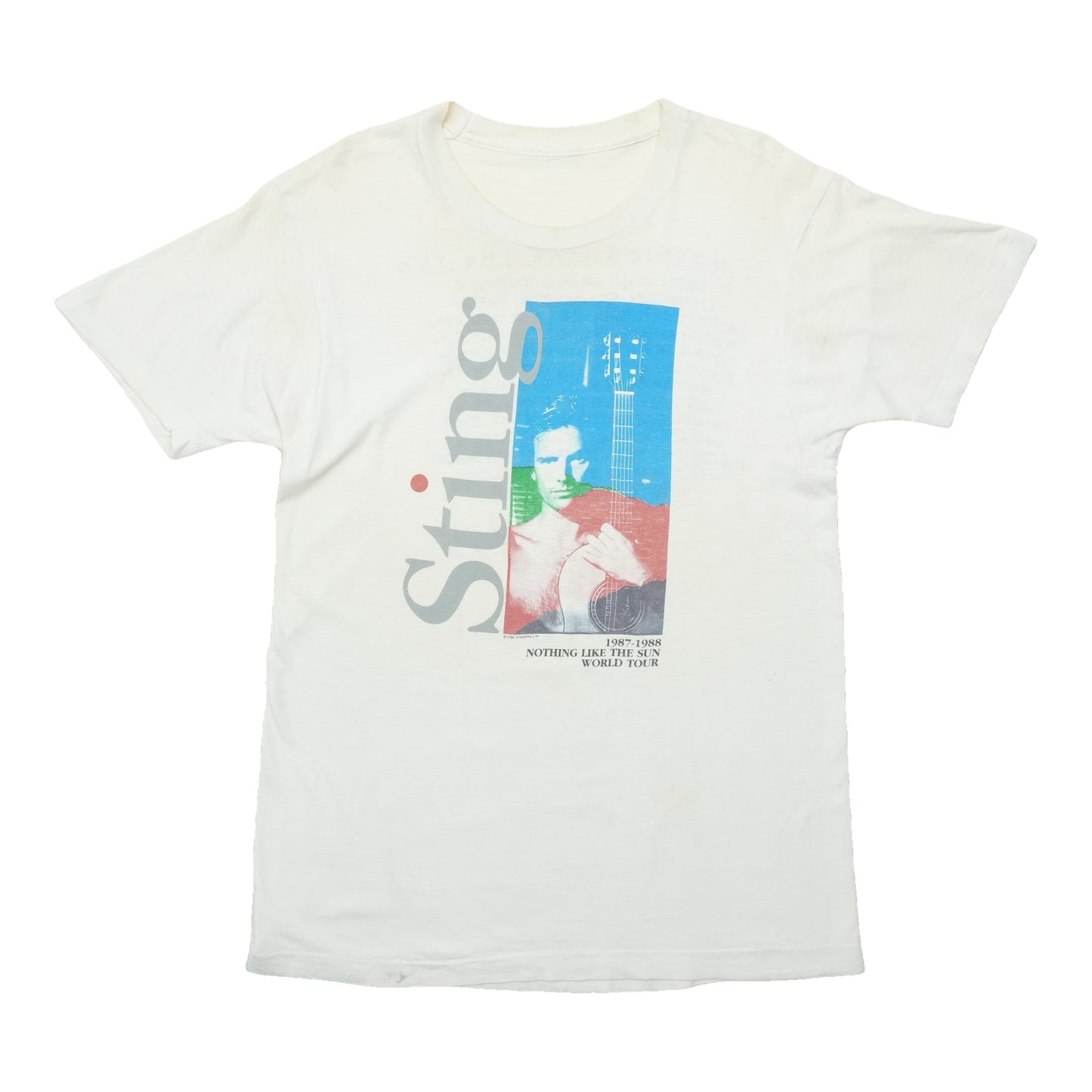 1988 Sting Nothing Like The Sun Tour Shirt