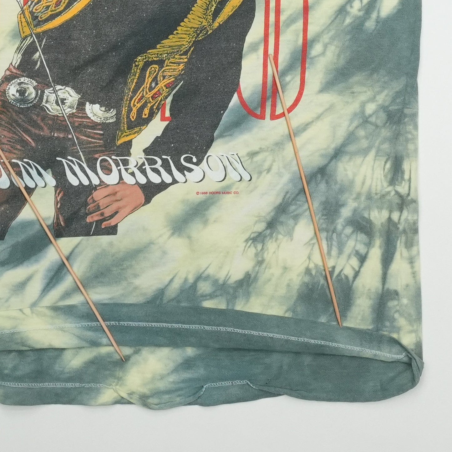1988 The Doors Jim Morrison Shirt Detail 3