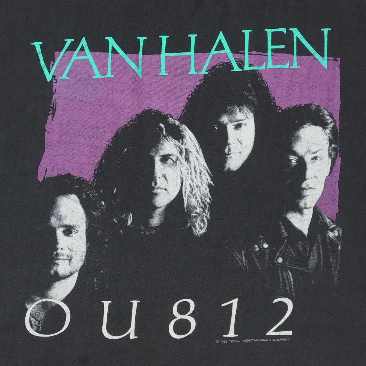 1988 Van Halen OU812 Tour Shirt