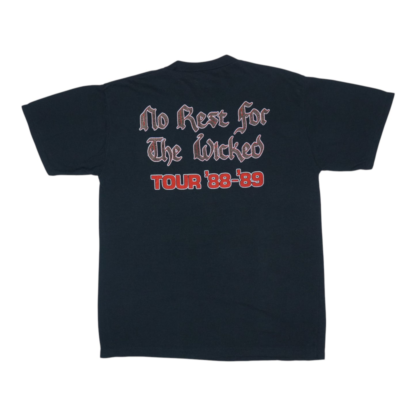 1988 Ozzy Osbourne No Rest For The Wicked Tour Shirt