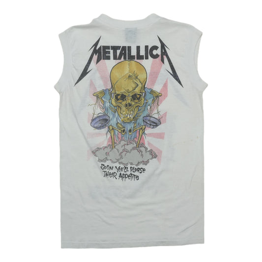 1990s Metallica Their Money Tips Her Scales Again Sleeveless Shirt Back