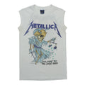 1990s Metallica Their Money Tips Her Scales Again Sleeveless Shirt Front