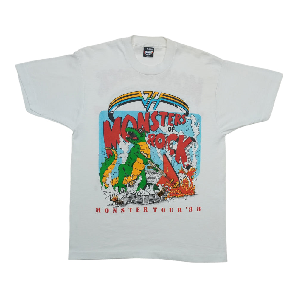 1988 Monsters of Rock Monster Tour Shirt Front