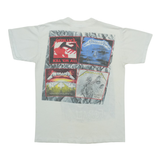 1988 Metallica And Justice For All Shirt Back