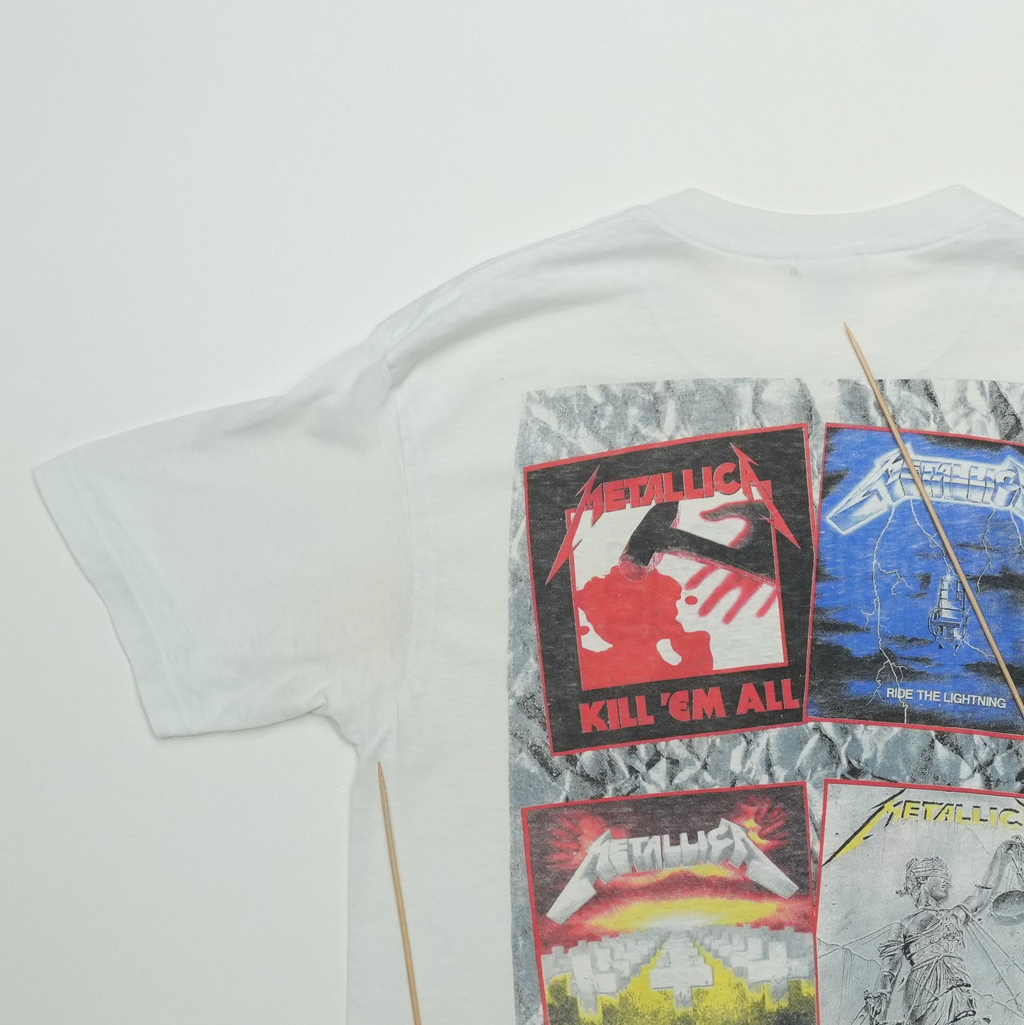 1988 Metallica And Justice For All Shirt Detail 8
