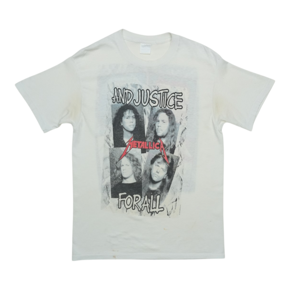 1988 Metallica And Justice For All Shirt Front