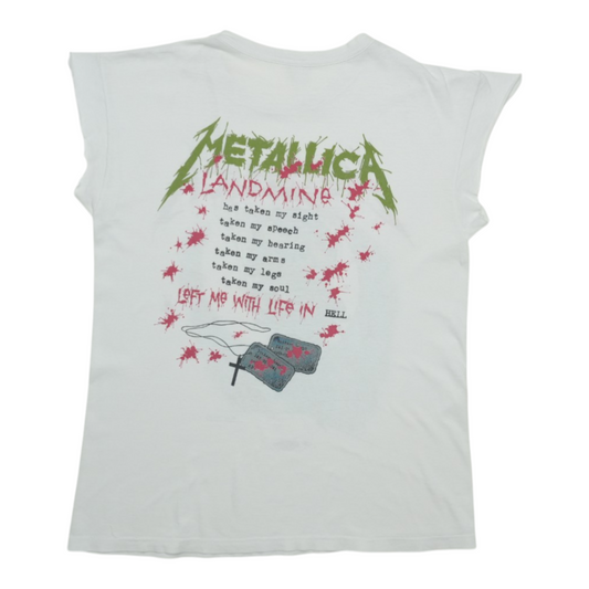1988 Metallica One Shirt Back