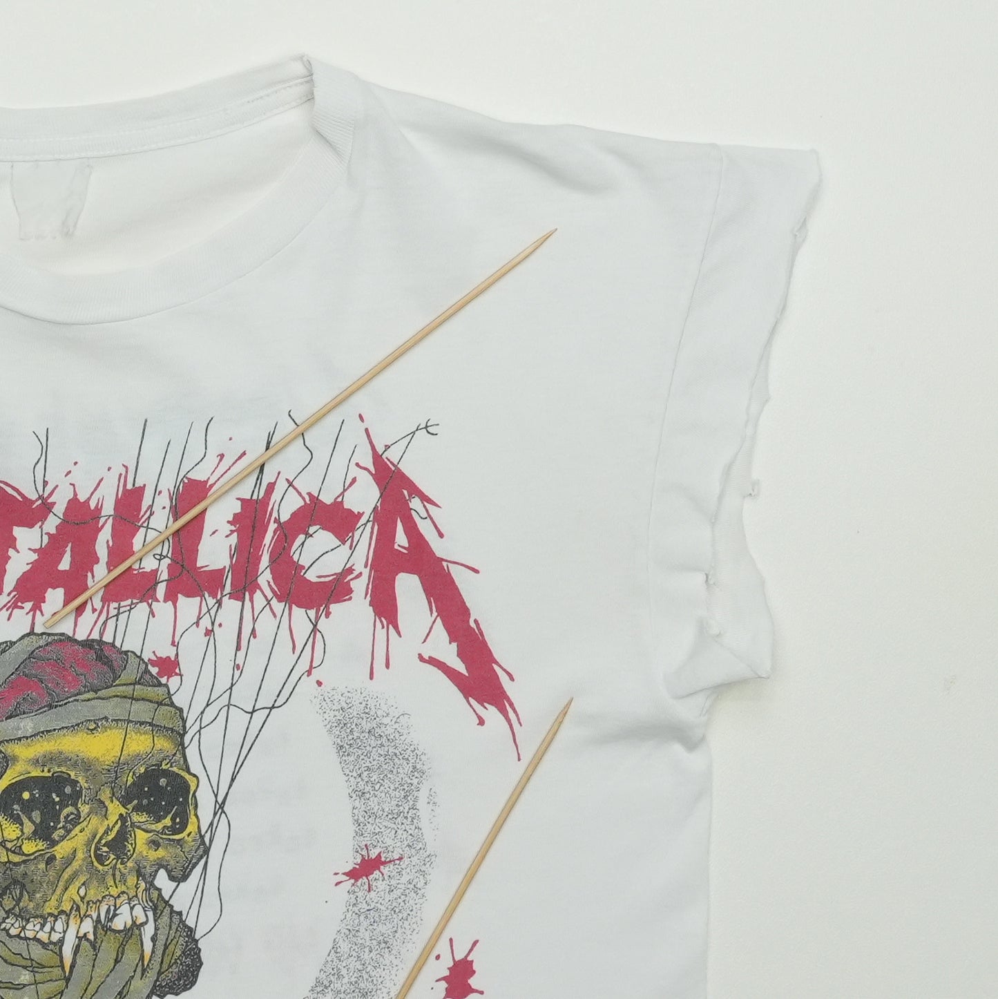 1988 Metallica One Shirt Detail 6
