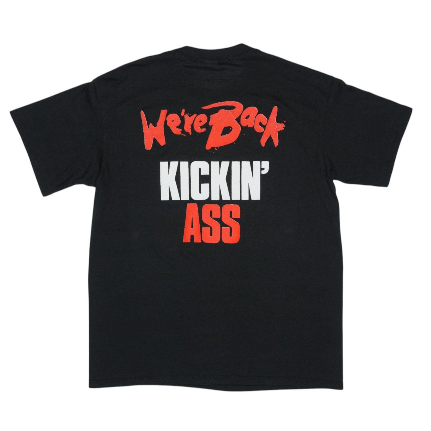 1989 Bon Jovi We're Back Kickin Ass Shirt