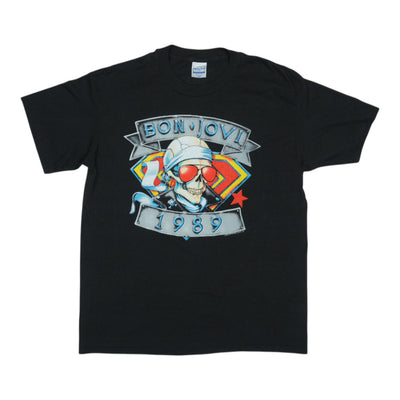 1989 Bon Jovi We're Back Kickin Ass Shirt