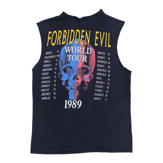 1989 Forbidden Evil World Tour Shirt