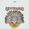 1989 Grateful Dead Headdress Skull Shirt