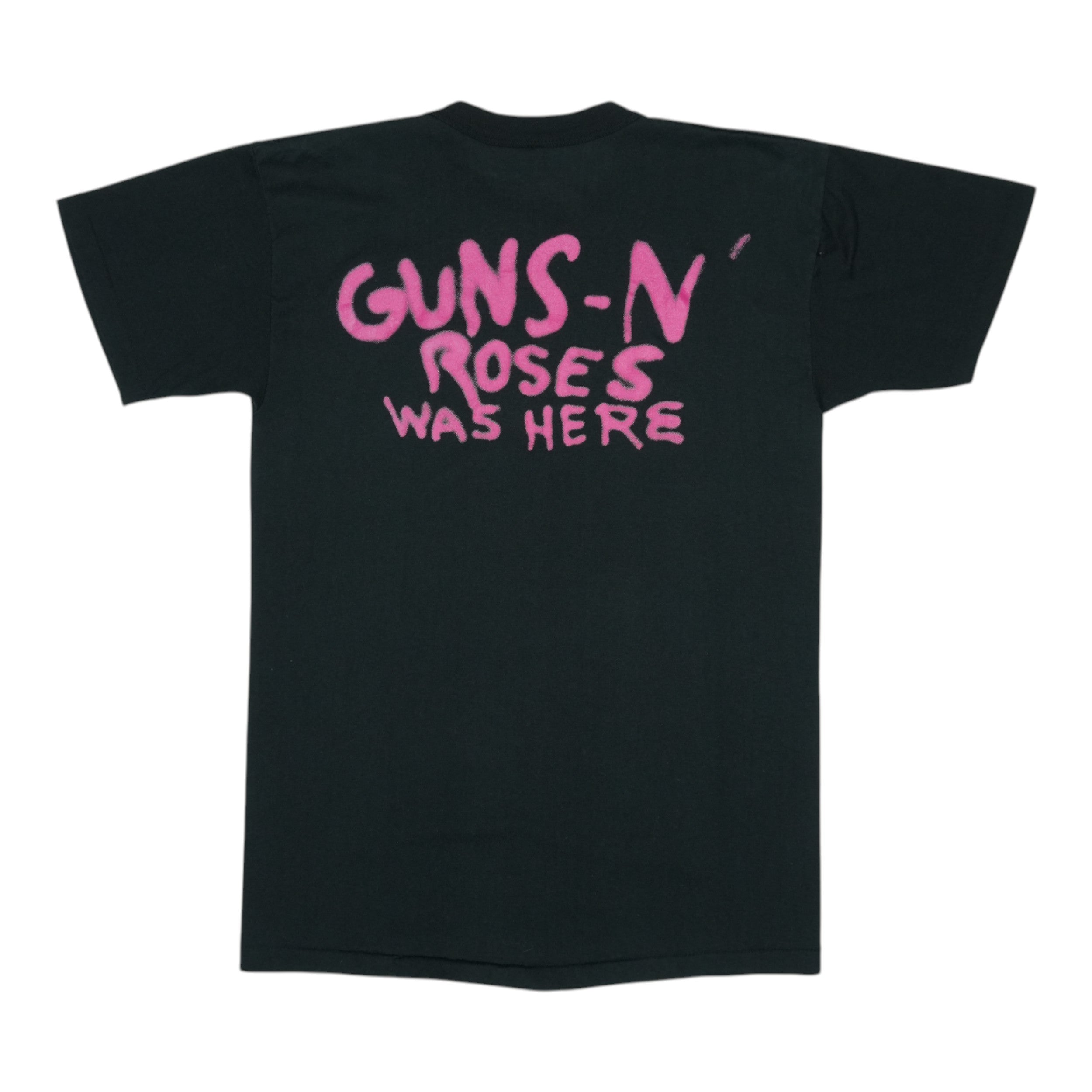 1989 Guns N Roses Was Here Shirt | Authentic Vintage Tee – WyCo