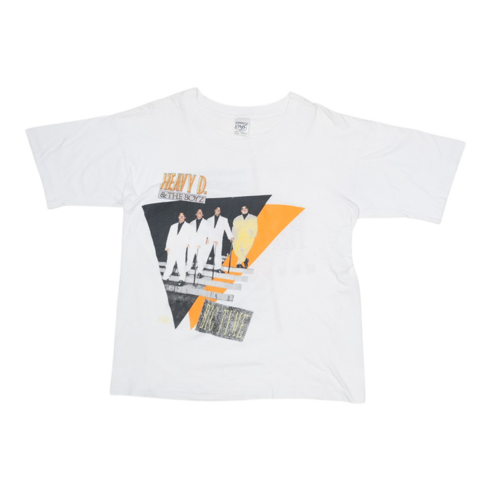 1989 Heavy D And The Boyz Big Tyme Shirt