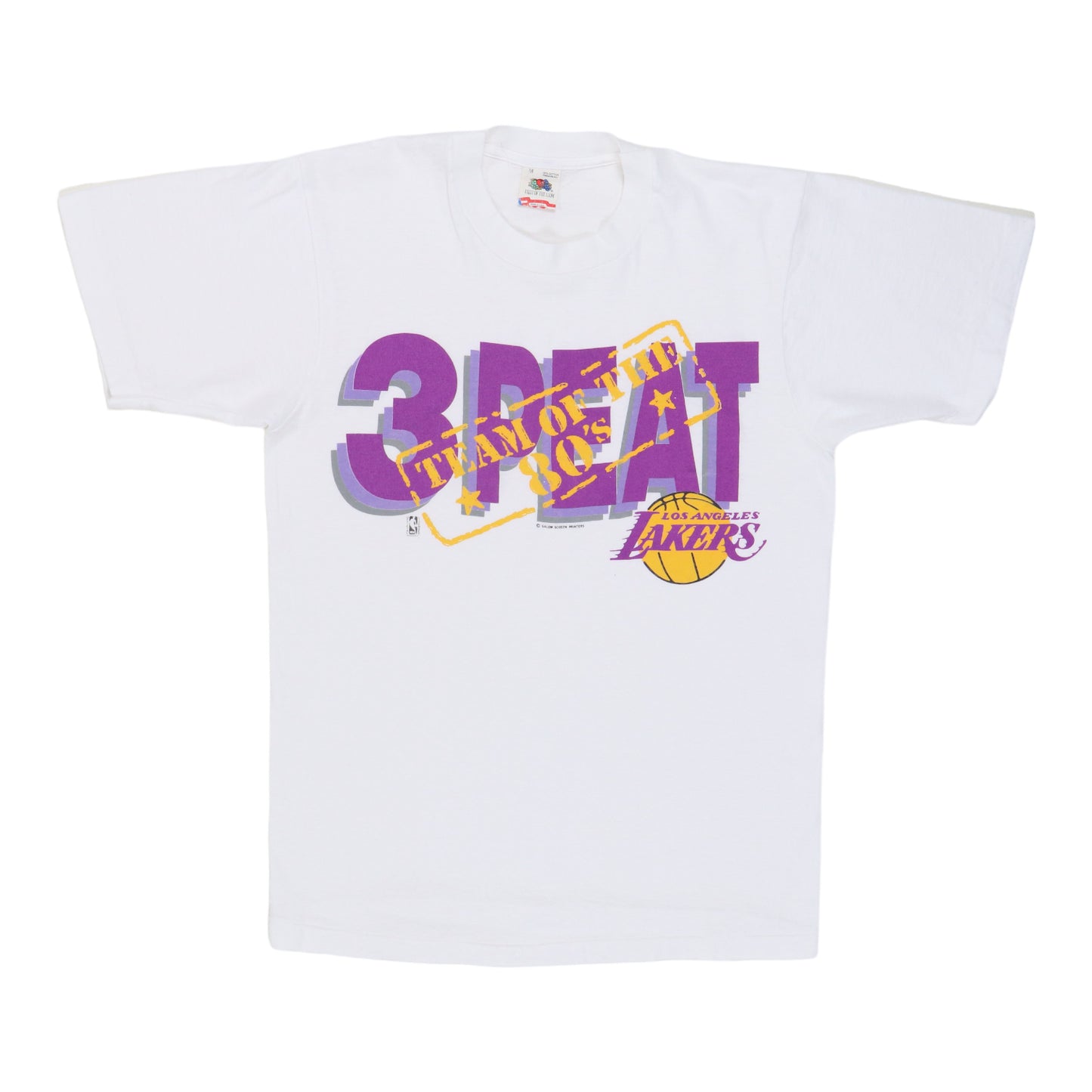 1989 Los Angeles Lakers 3 Peat Team Of The 80s Shirt