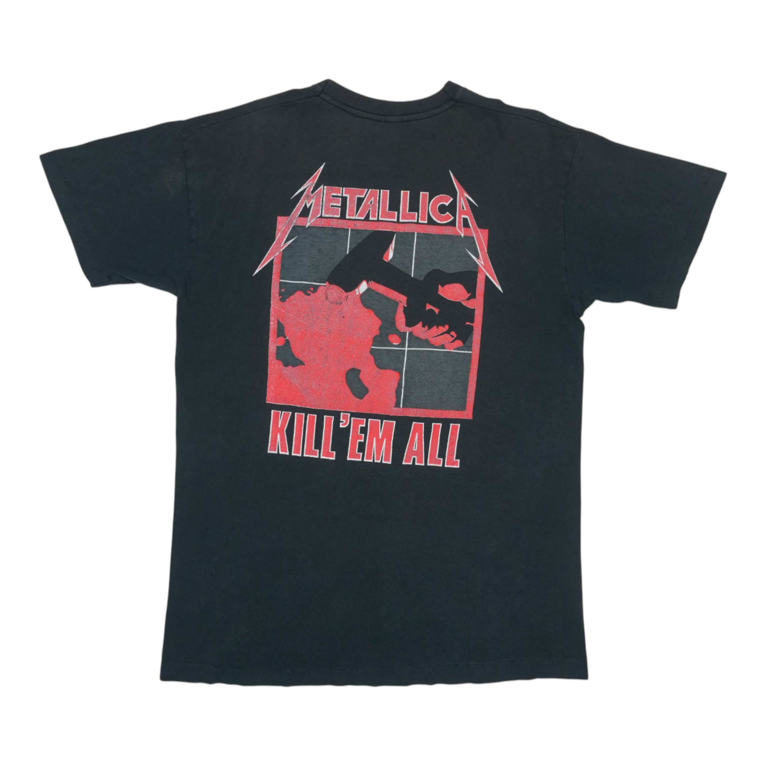 1989 Metallica Ride The Lightning Kill Em All Shirt | Vintage Tee
