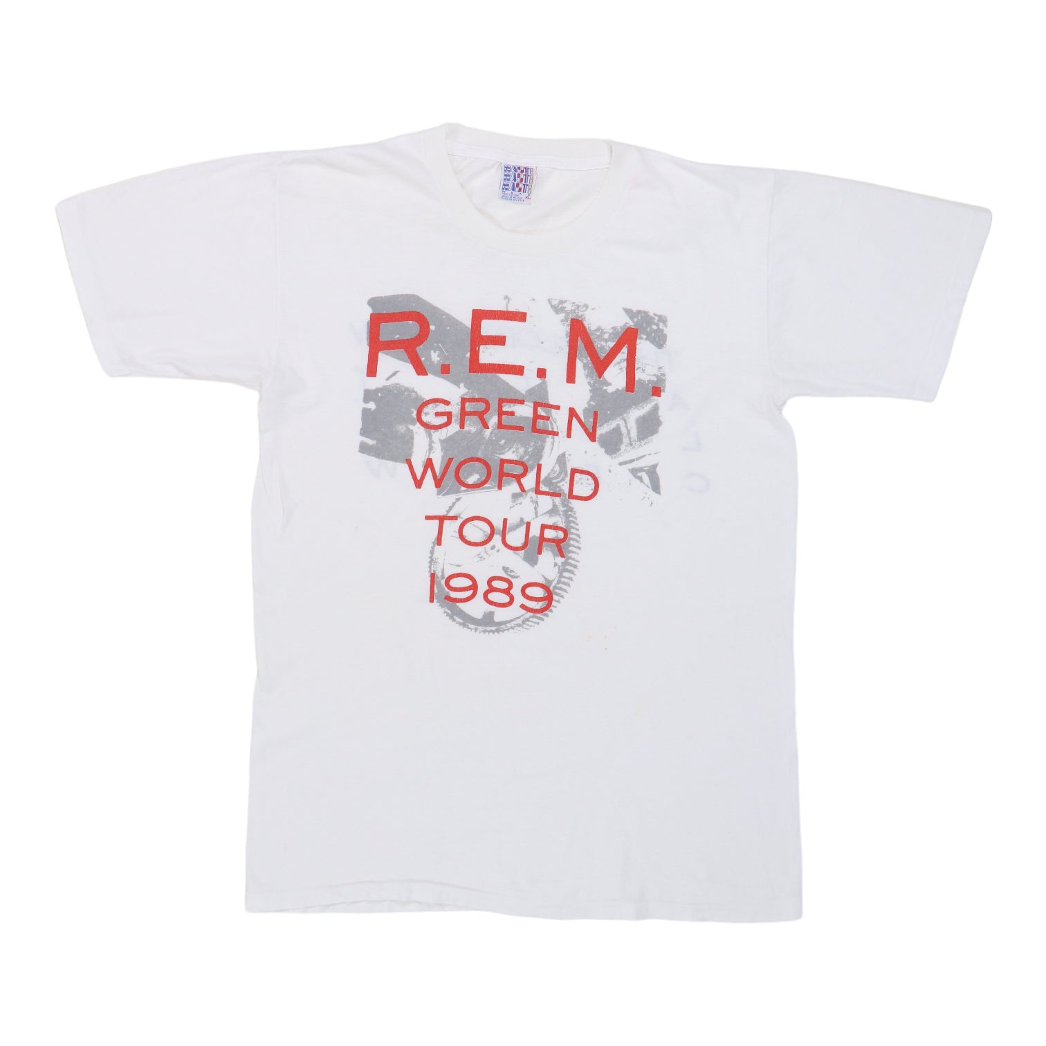 1989 REM Green World Tour Shirt WyCo Vintage