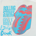 1989 Rolling Stones Steel Wheels Guns N Roses Concert Shirt
