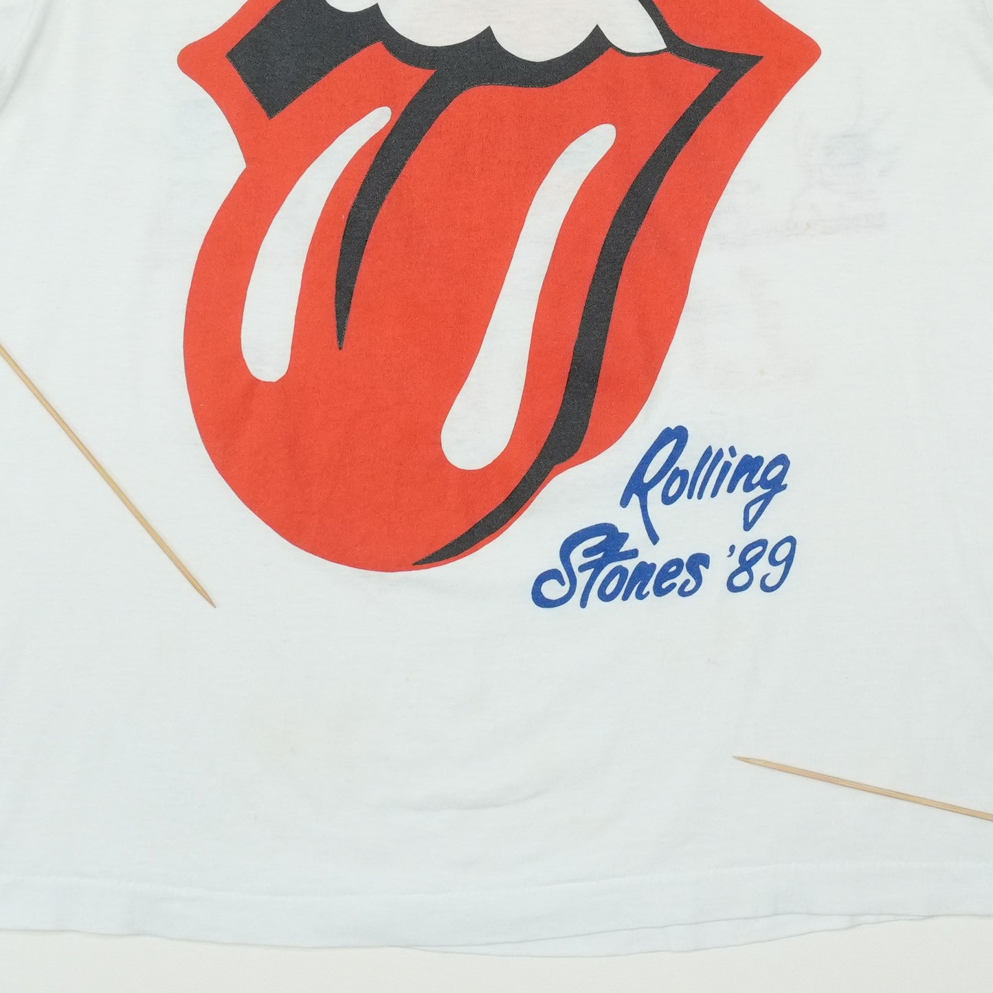 1989 Rolling Stones Steel Wheels Tour Los Angeles Shirt