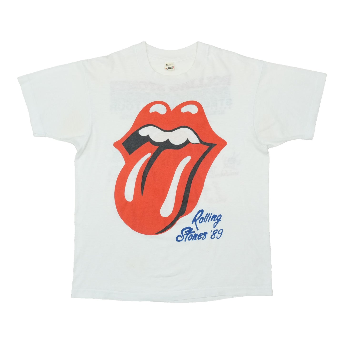 1989 Rolling Stones Steel Wheels Tour Los Angeles Shirt
