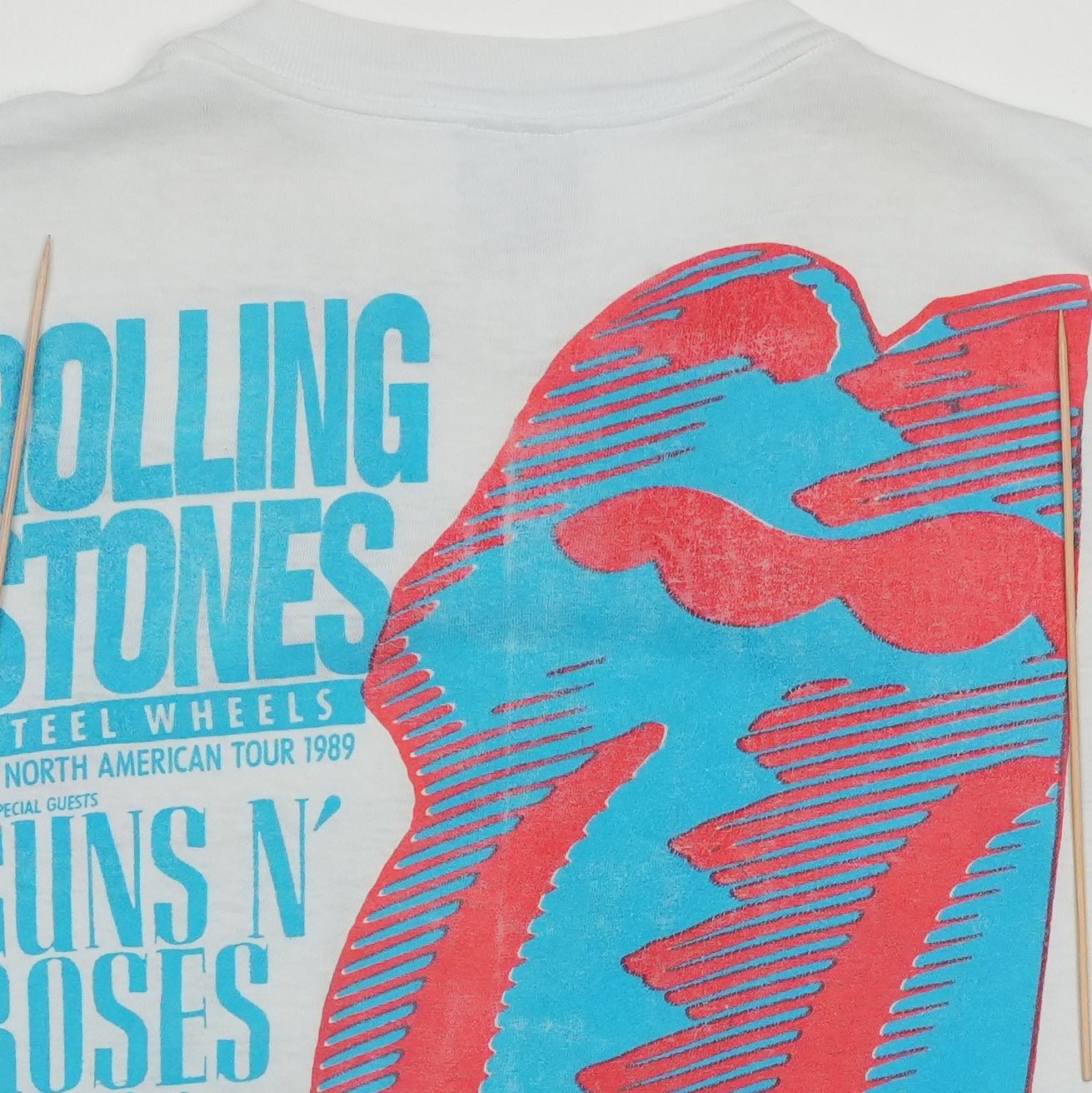 1989 Rolling Stones Steel Wheels Tour Shirt