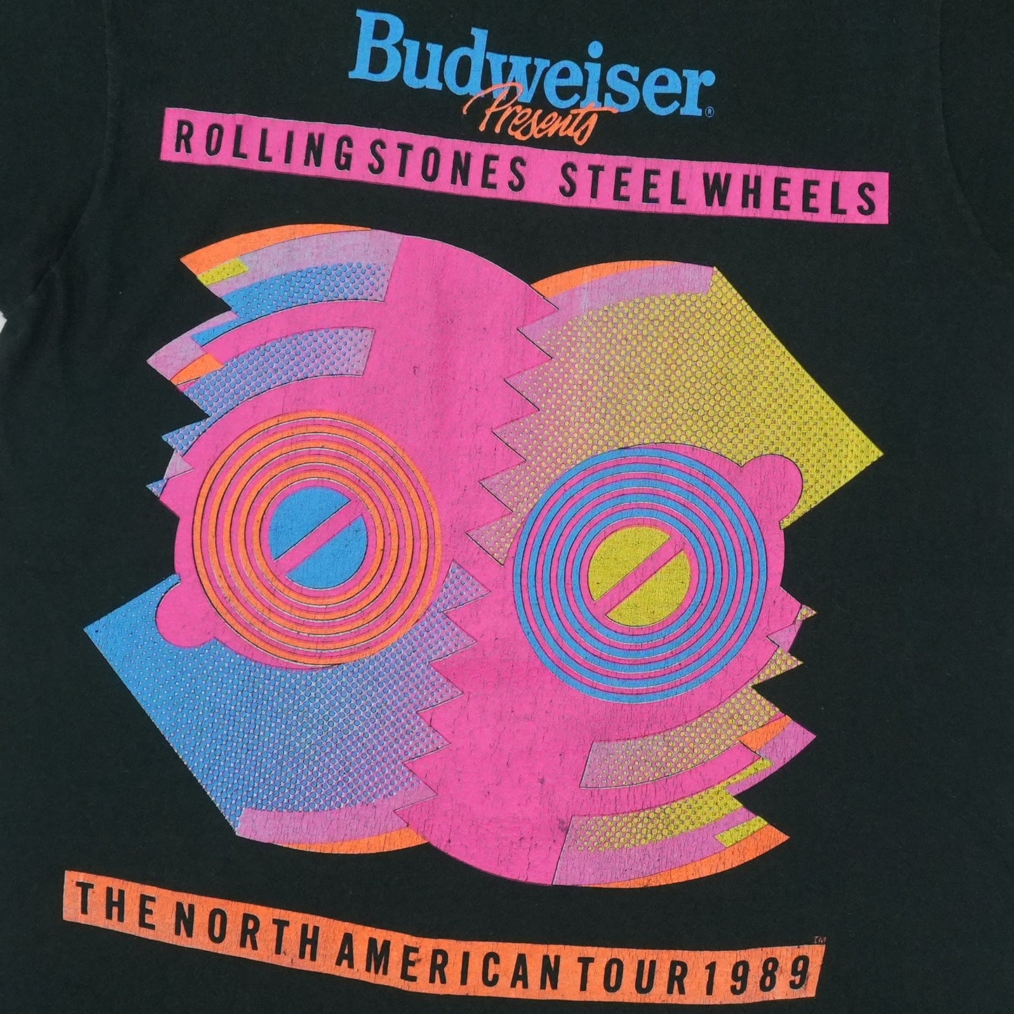 1989 Rolling Stones Steel Wheels Tour Shirt
