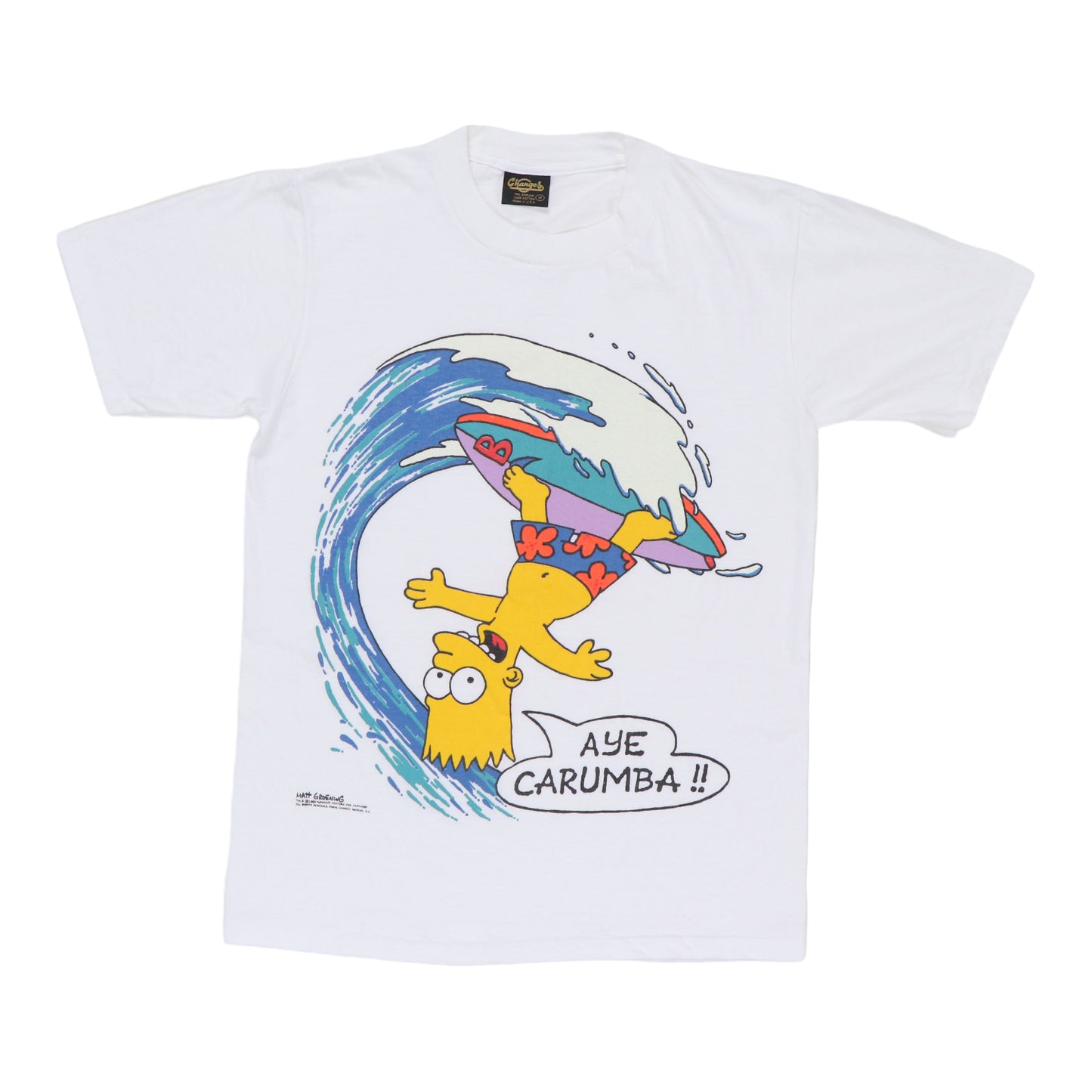 1989 The Simpsons Bart Underachiever Shirt