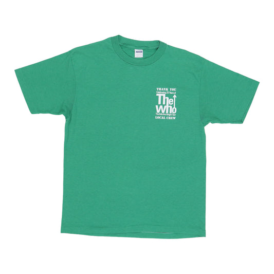 1989 The Who Kids Are Alright Tour Crew Shirt