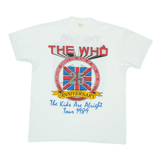 1989 The Who Kids Are Alright Tour Shirt