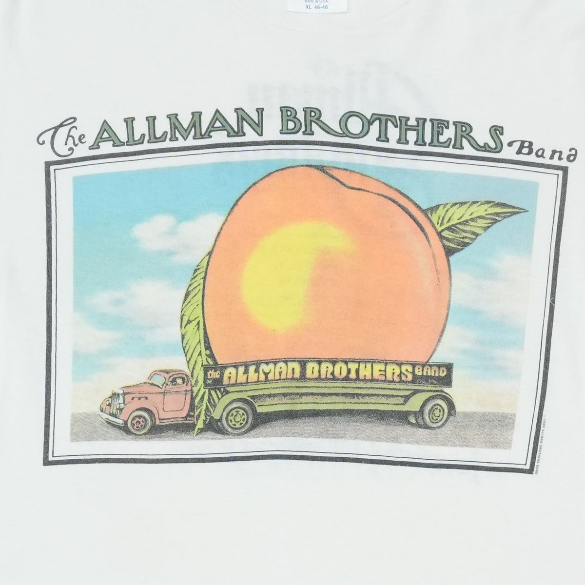 1989 Allman Brothers Band Twentieth Anniversary Tour Shirt