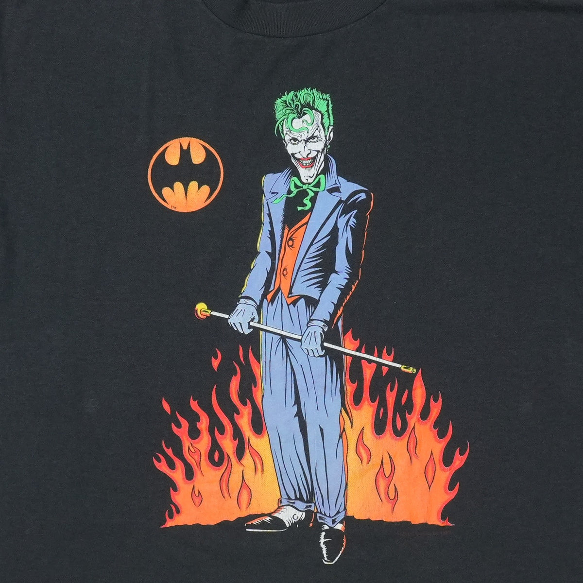 1989 Batman Joker in Flames Shirt