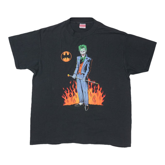 1989 Batman Joker in Flames Shirt