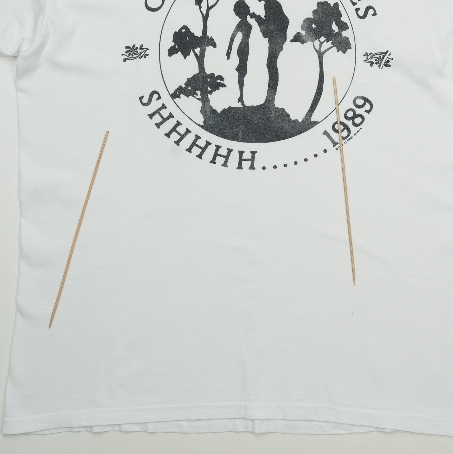 1989 Cowboy Junkies Shhhh Shirt Detail 3