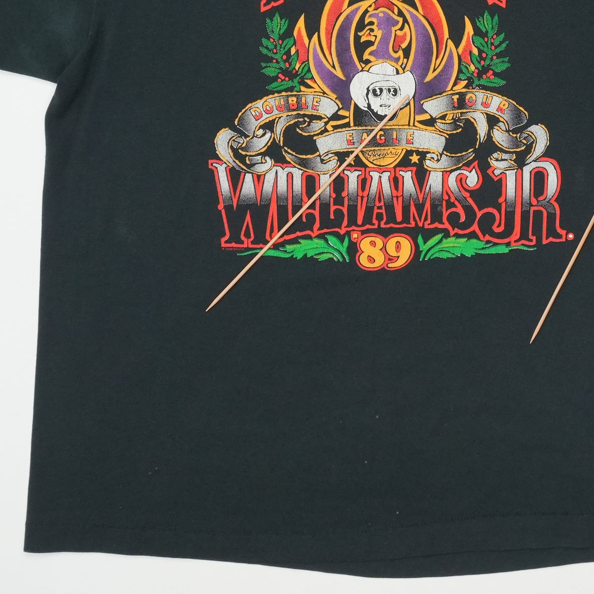 1989 Hank Williams Jr Tour Shirt