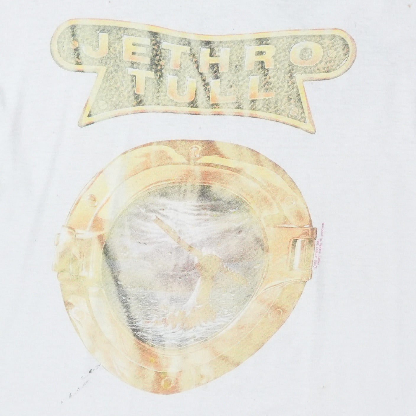 1989 Jethro Tull Rock Island Shirt