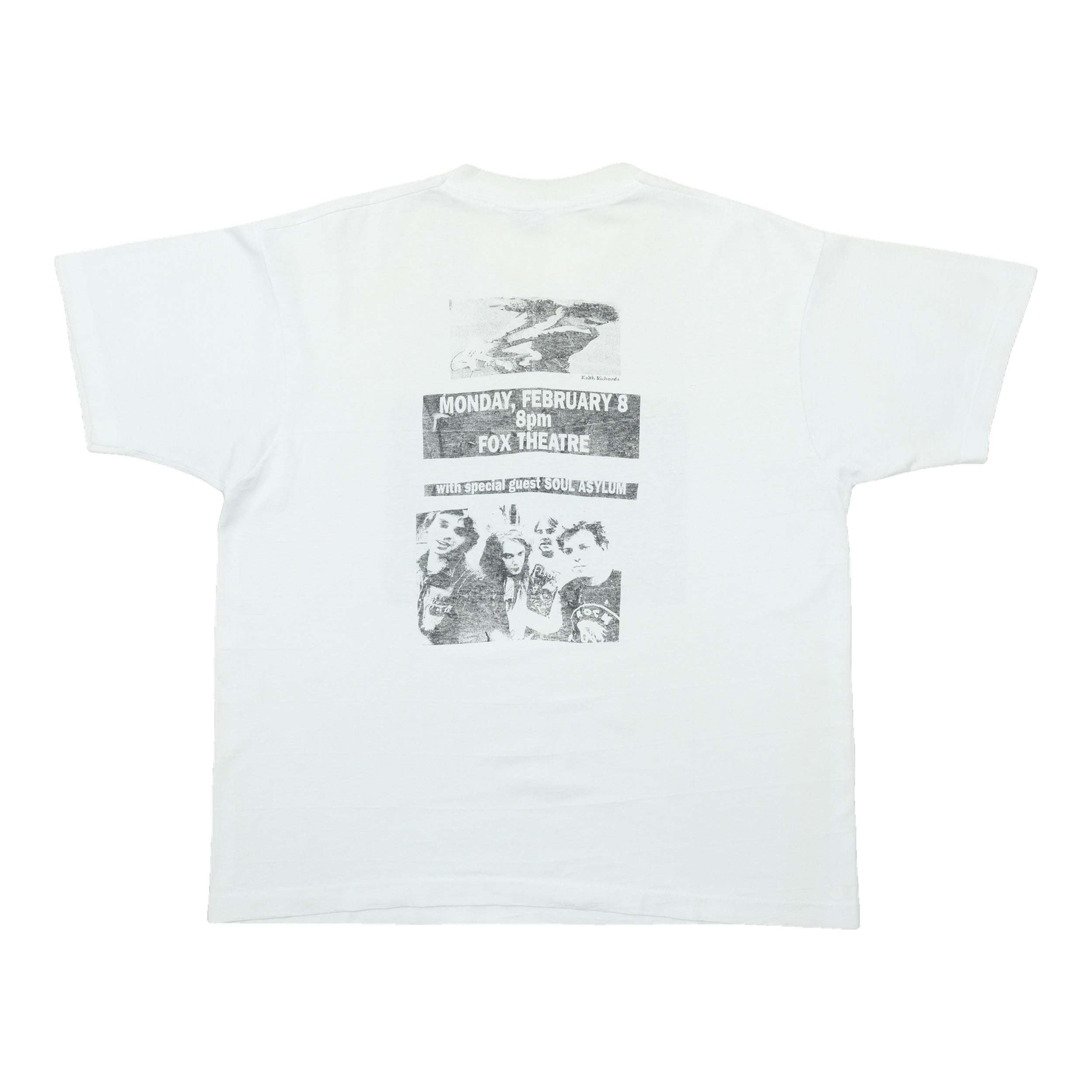 Buy 1989 Keith Richards And The X-Pensive Winos Concert Shirt