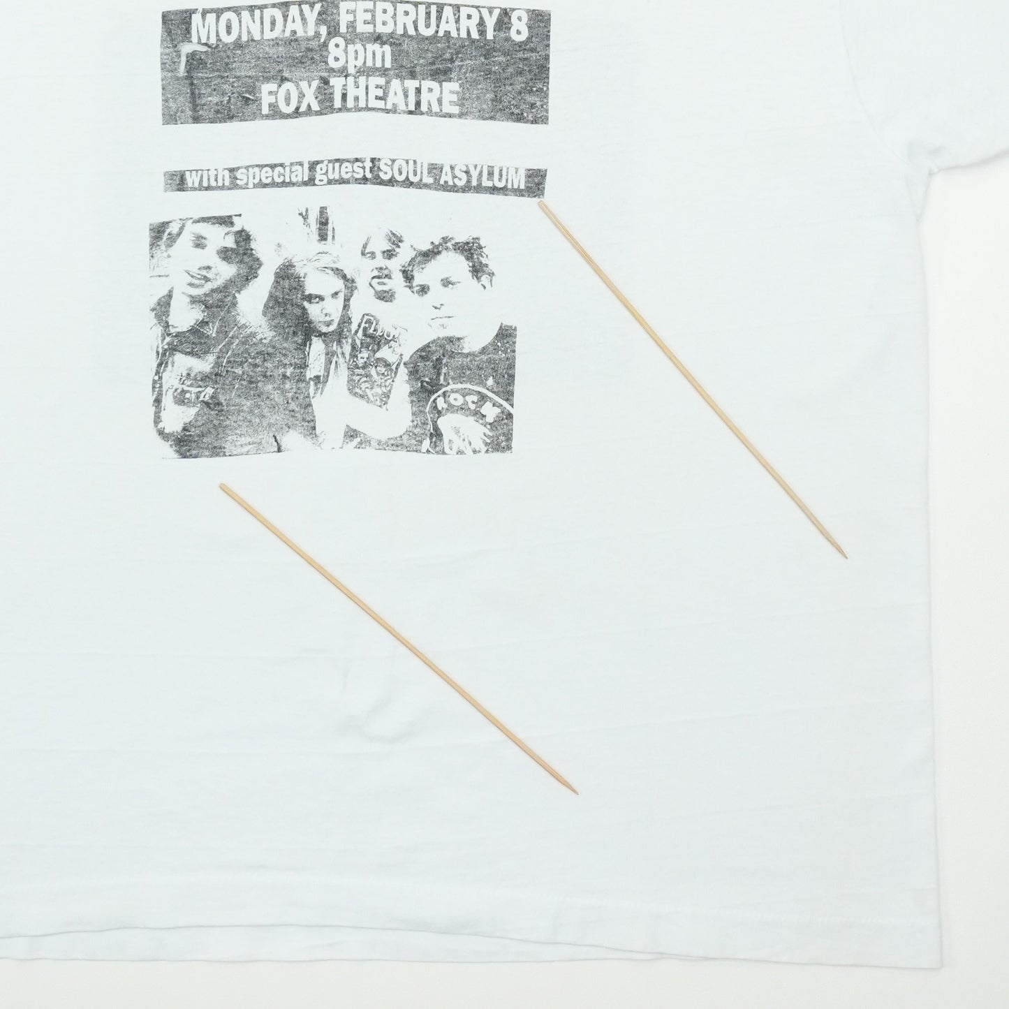 1989 Keith Richards And The X-Pensive Winos Concert Shirt
