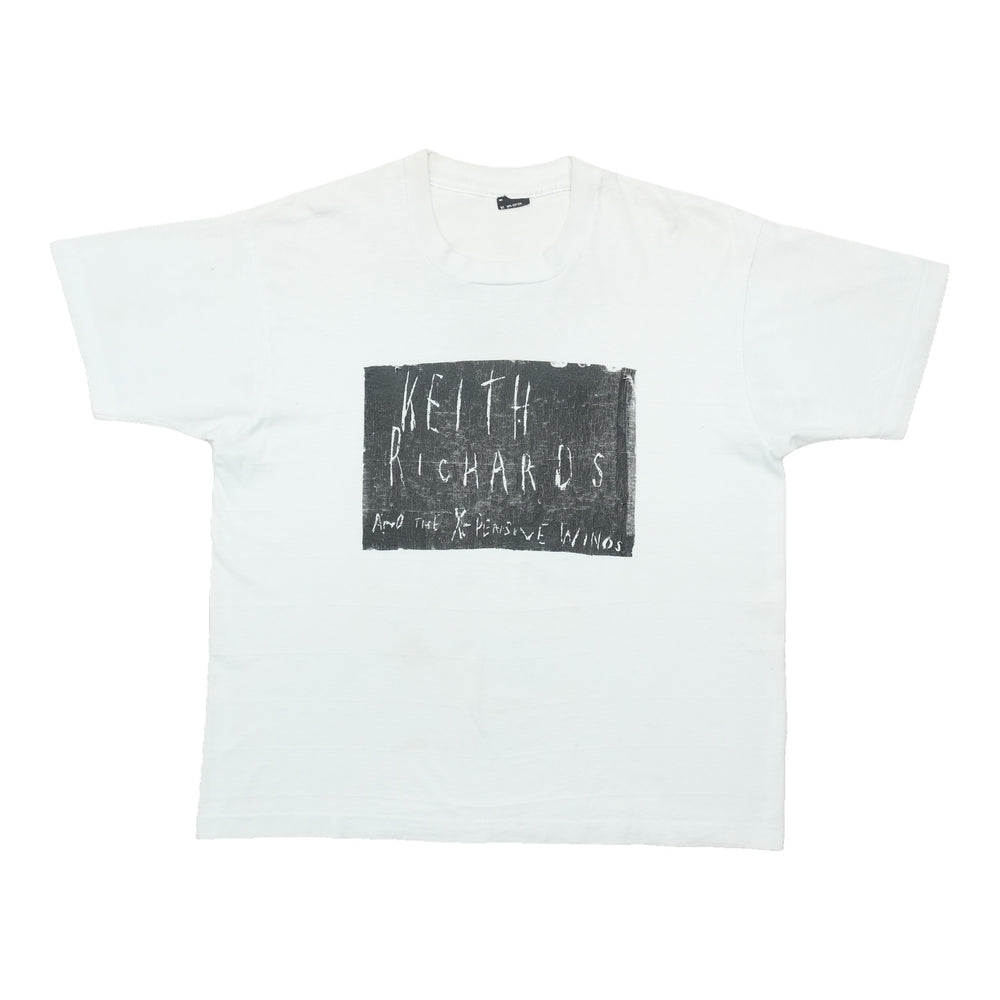 1989 Keith Richards And The X-Pensive Winos Concert Shirt