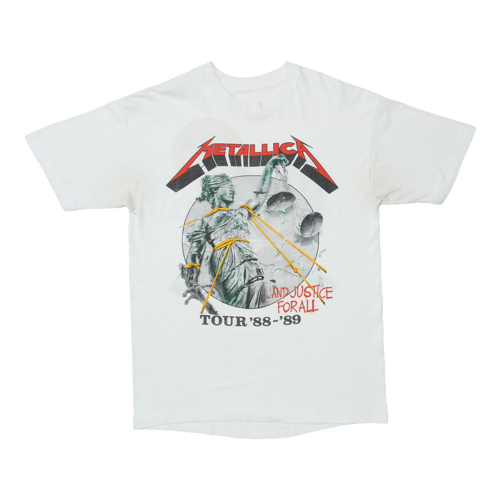 1989 Metallica And Justice For All Tour Shirt