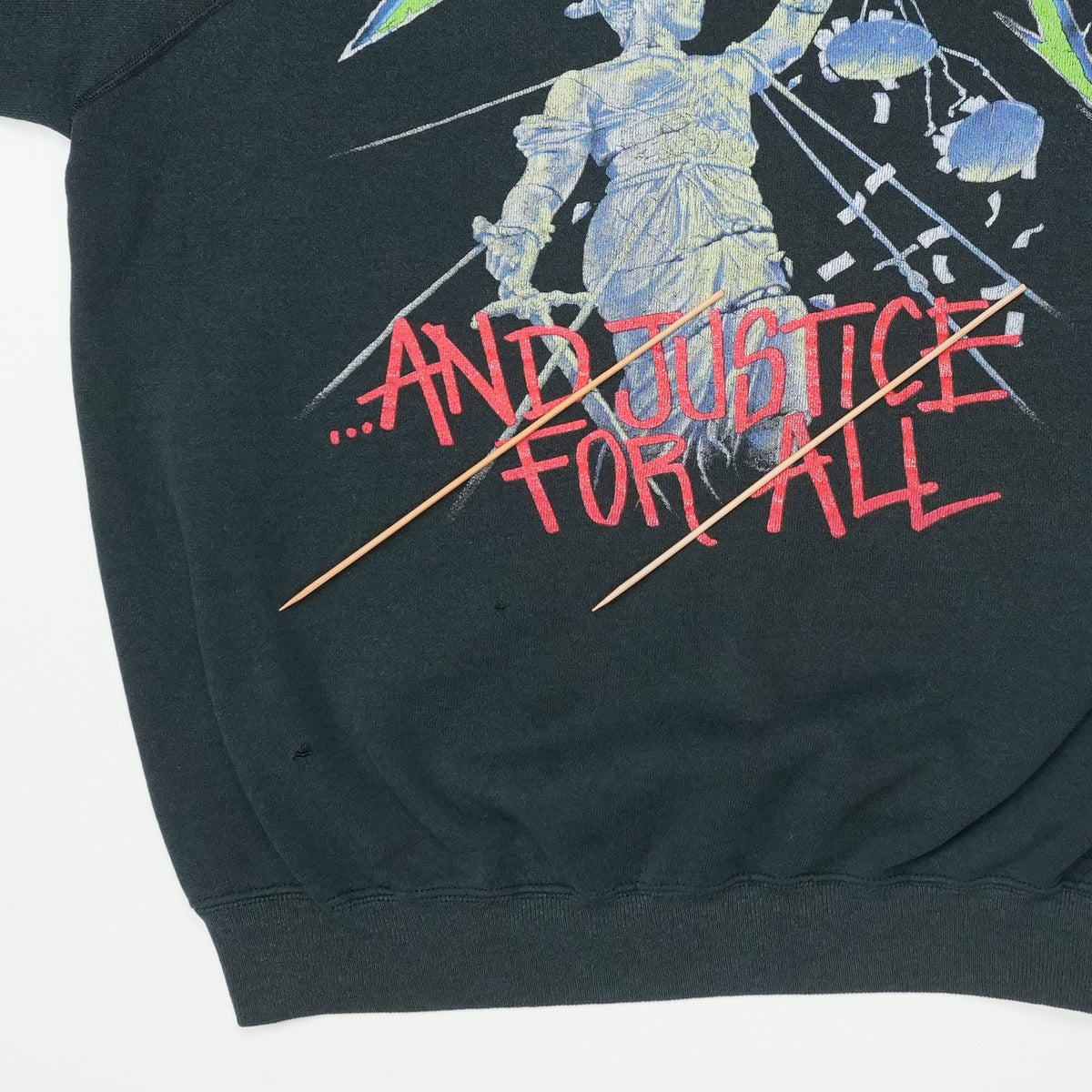 1989 Metallica And Justice For All Tour Sweatshirt