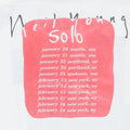 1989 Neil Young Solo Acoustic Tour Shirt